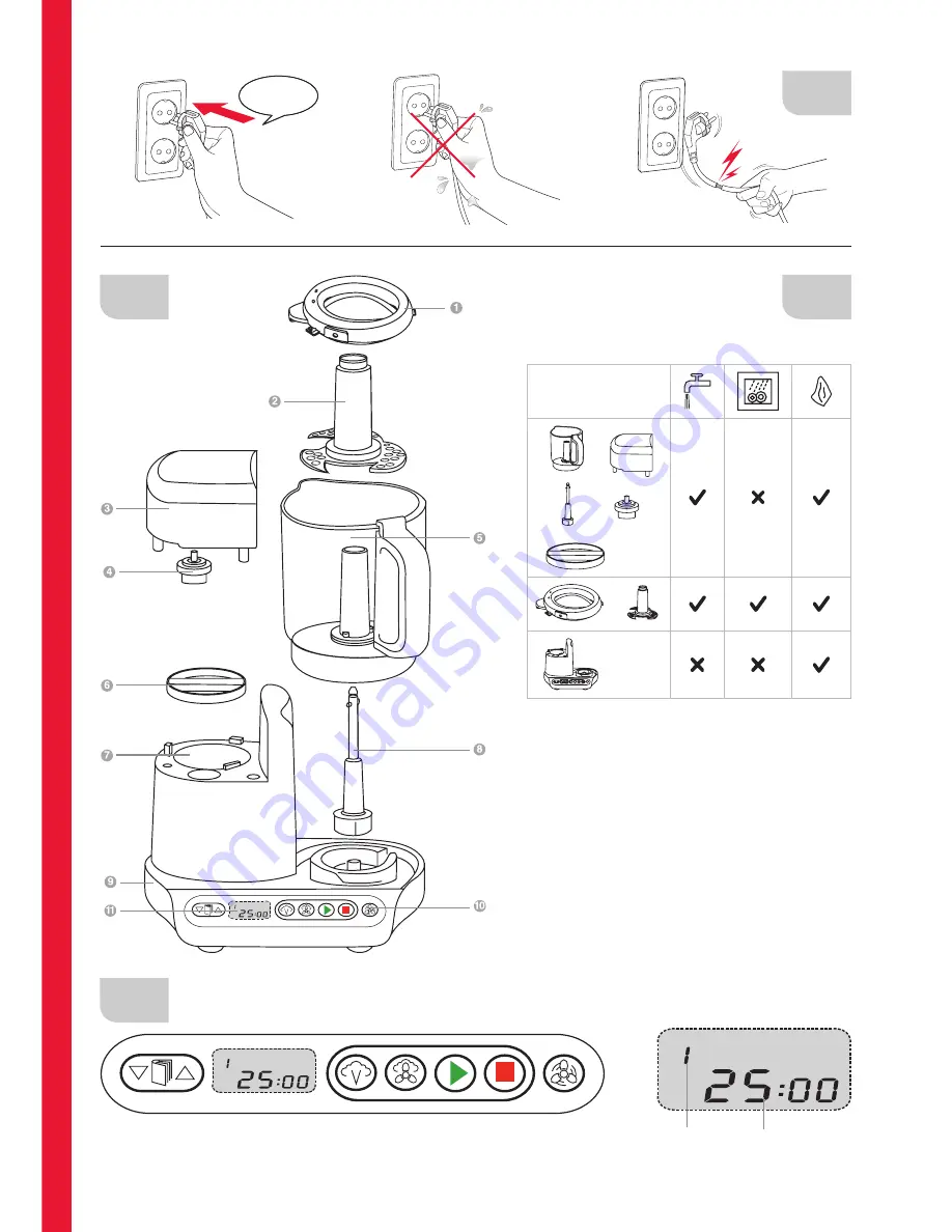 Oursson BL1060HGD Скачать руководство пользователя страница 3