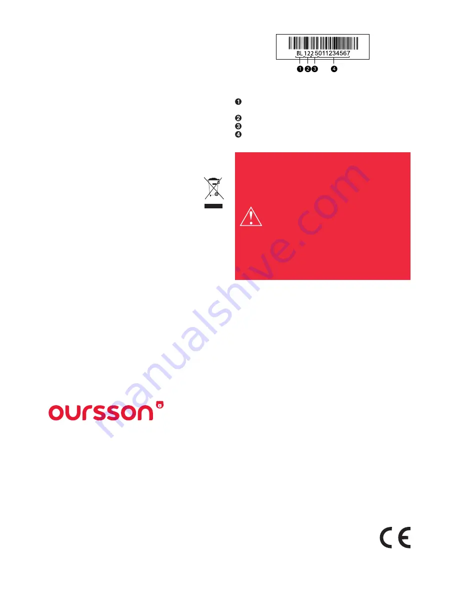 Oursson BL1060HGD Instruction Manual Download Page 31