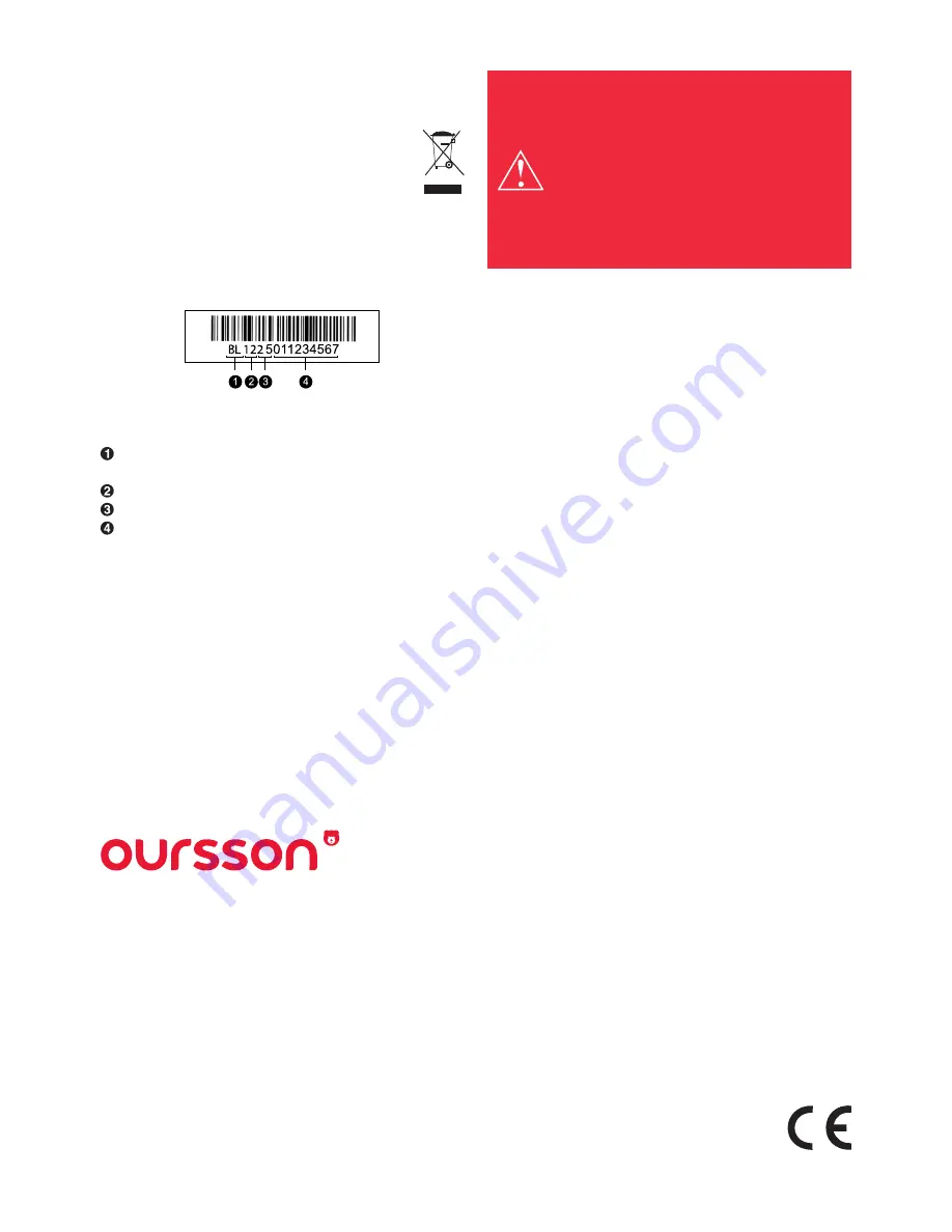 Oursson BL1060HGD Instruction Manual Download Page 45