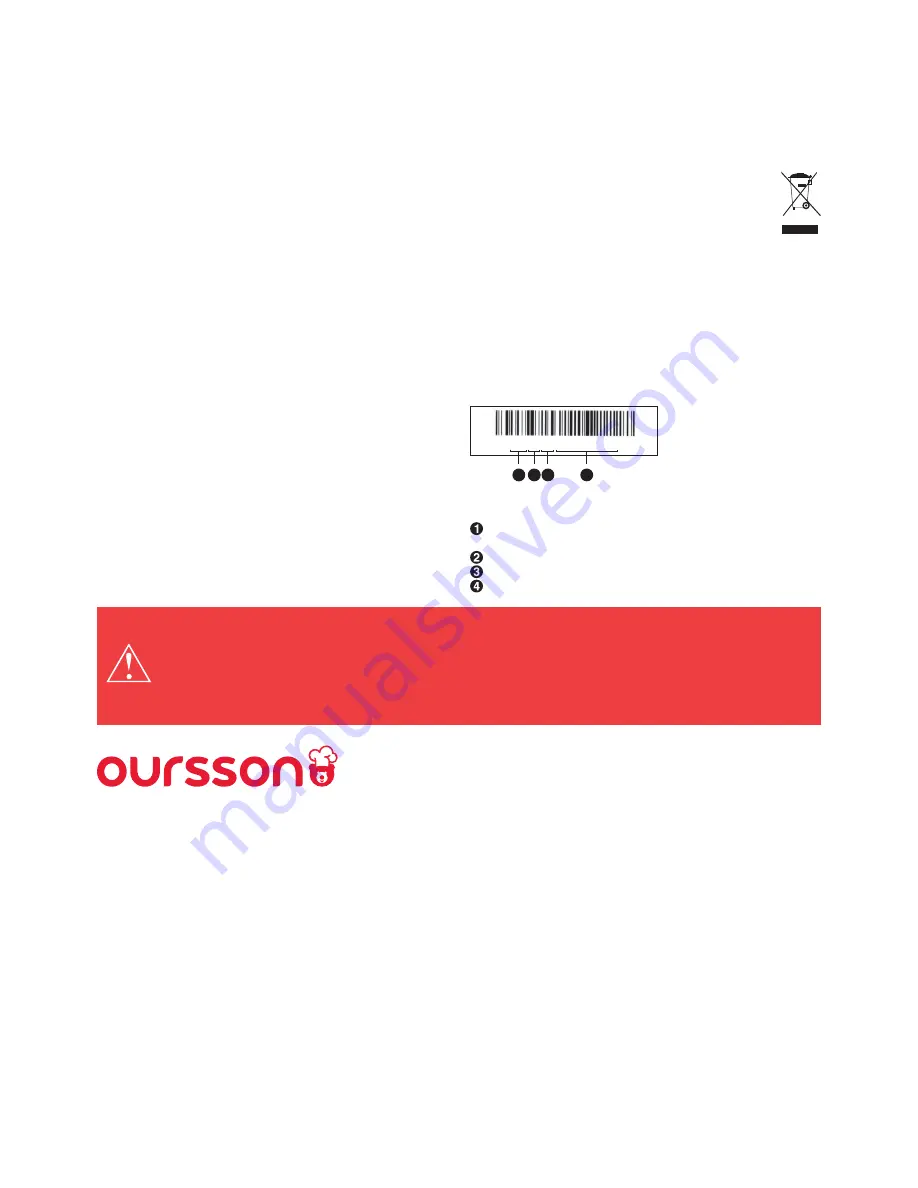 Oursson HB6010 Instruction Manual Download Page 86