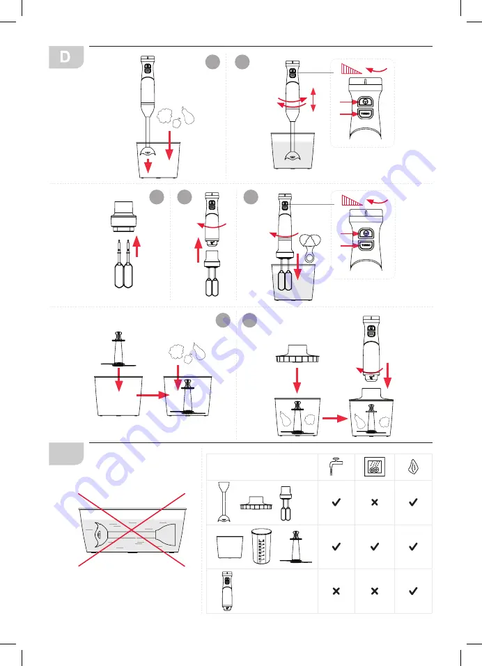 Oursson HB8050 Instruction Manual Download Page 4