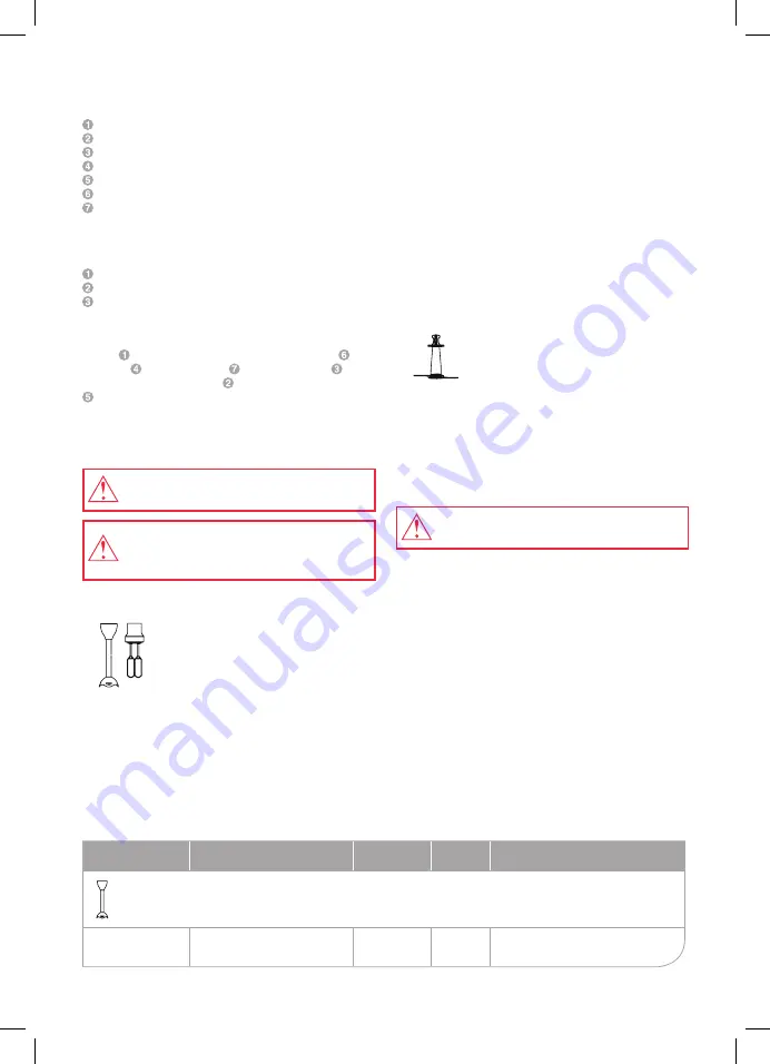 Oursson HB8050 Instruction Manual Download Page 18