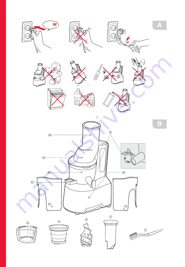 Oursson JM7002 Instruction Manual Download Page 3