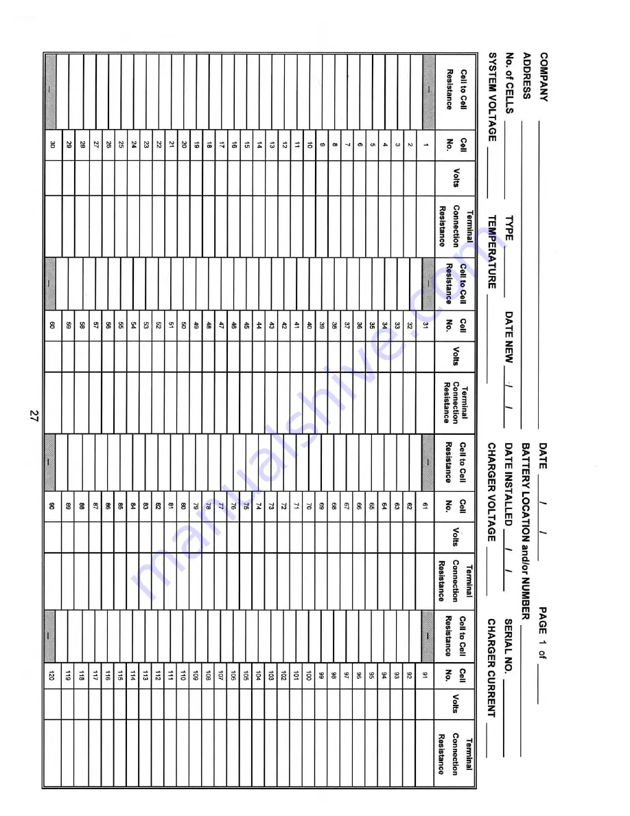 OutBack Power EnergyCell 1100RE Installation Manual And Owner'S Manual Download Page 66