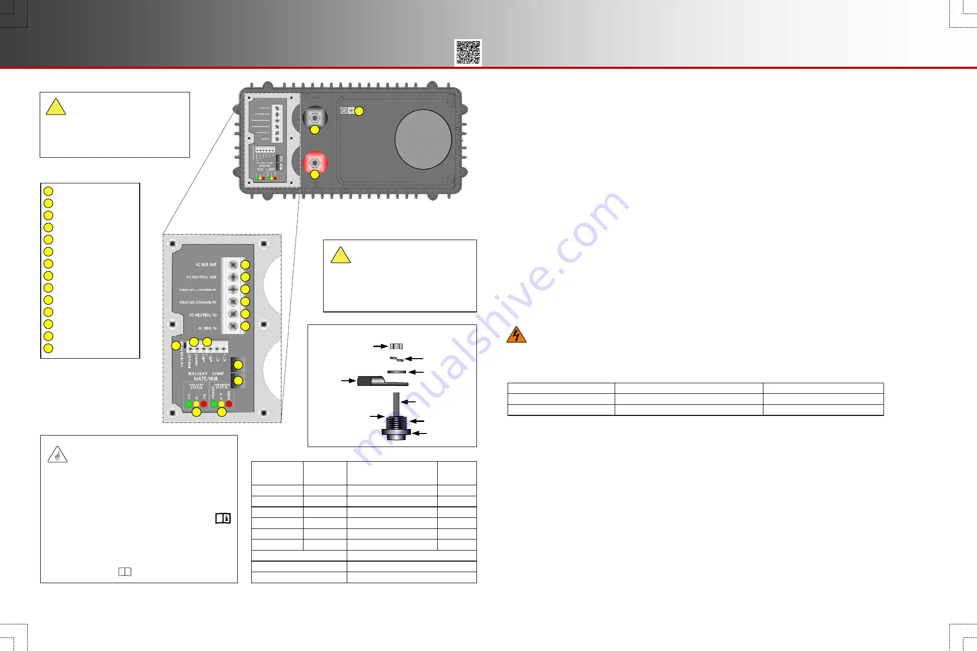 OutBack Power FXR Series Quick Start Manual Download Page 3