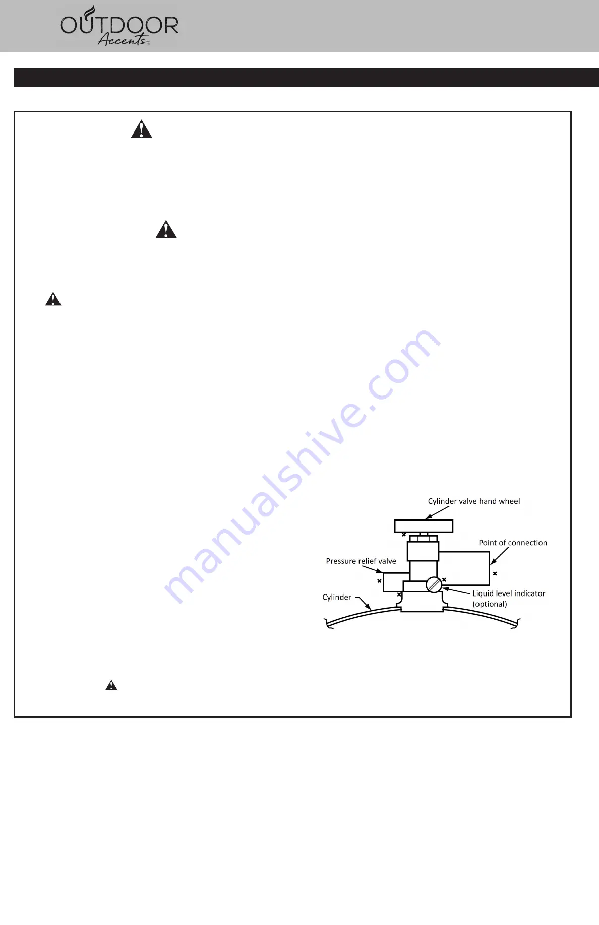 Outdoor Accents GAD15411SP Owner'S Manual Download Page 2