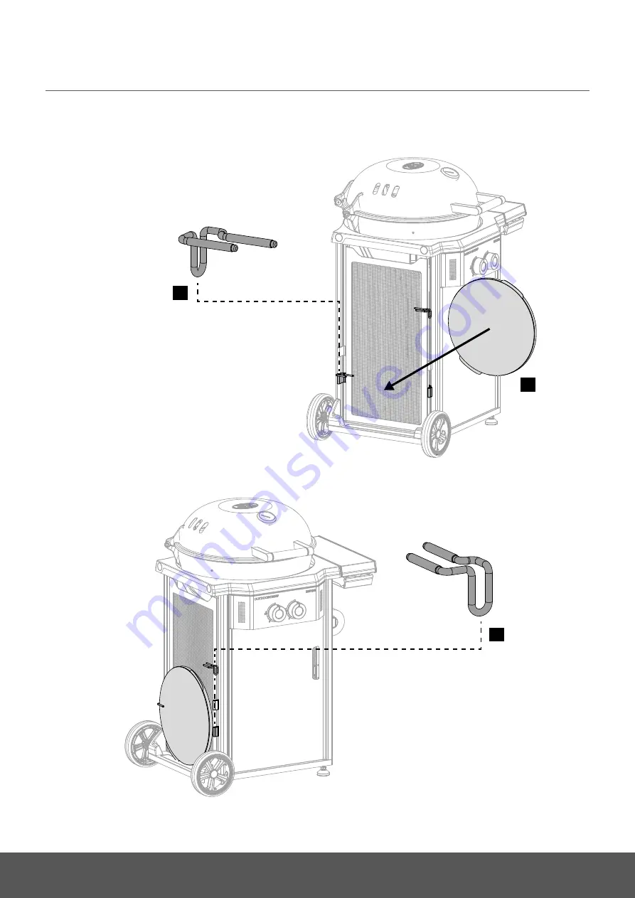 OUTDOOR CHEF ACCESSORY HOLDER KIT Assembly Instruction Manual Download Page 7