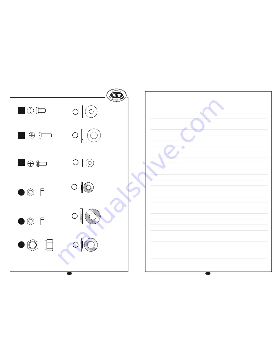 OUTDOOR CHEF EASY 480C Assebly Instructions Download Page 4