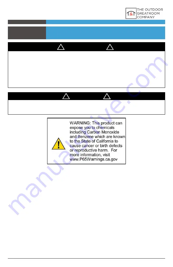 Outdoor GreatRoom Company BRON52-K Скачать руководство пользователя страница 13