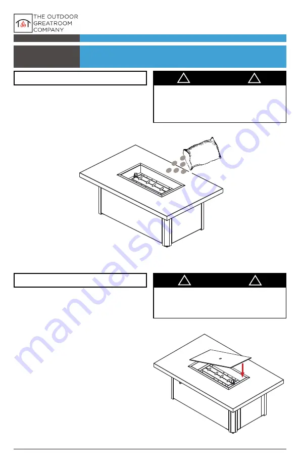 Outdoor GreatRoom Company CAD-1224 Скачать руководство пользователя страница 12