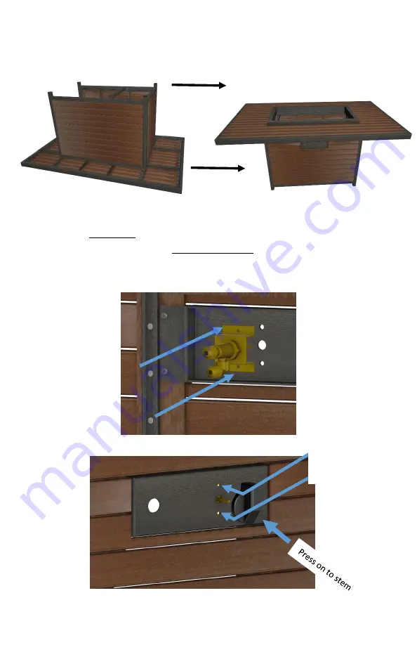 Outdoor GreatRoom Company Kenwood KW-1224-19-K Installation Instructions Manual Download Page 6