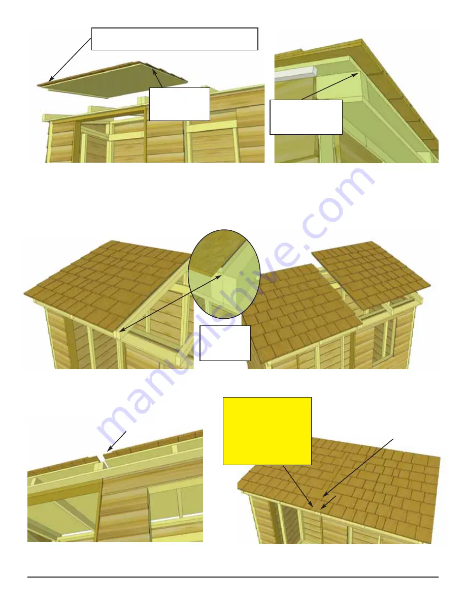 Outdoor living today 8x4 SpaceSaver Bevel Скачать руководство пользователя страница 17