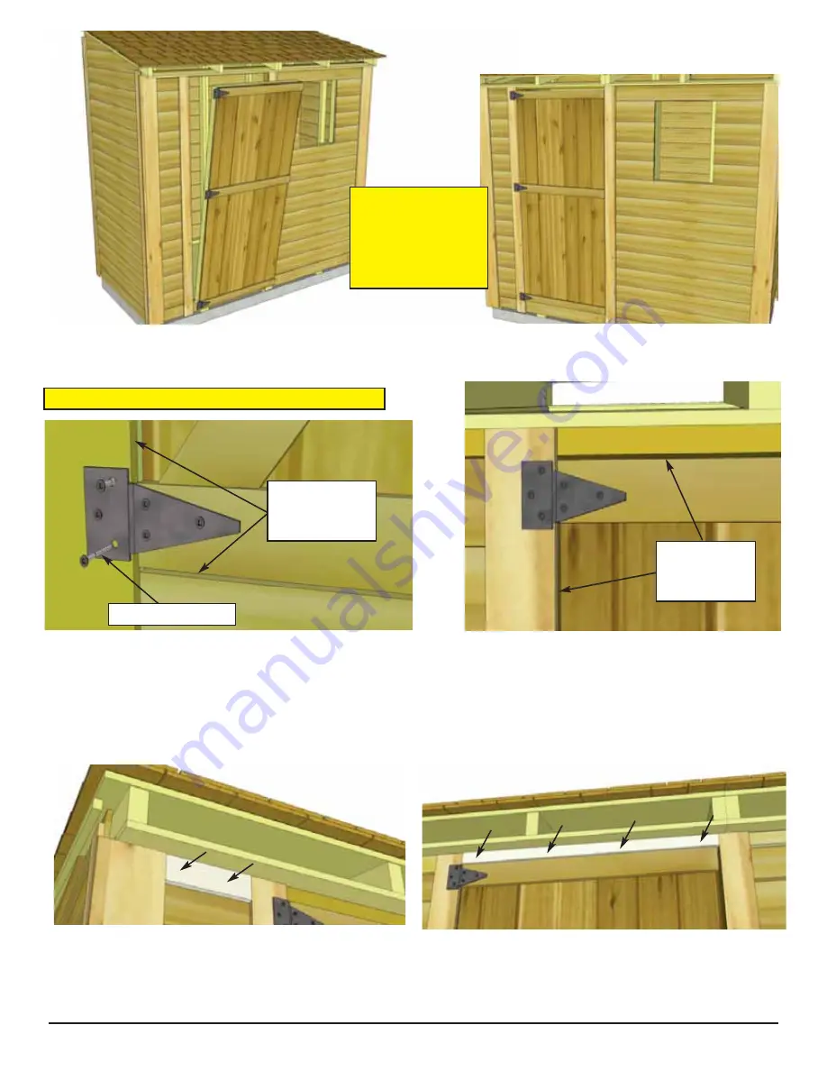 Outdoor living today 8x4 SpaceSaver Bevel Скачать руководство пользователя страница 25