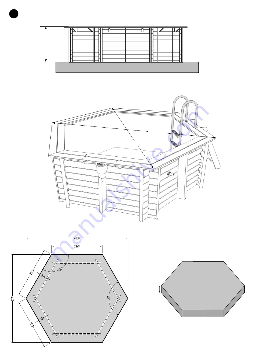 Outside Living Industries ubbink Azura 410 - H120 cm Note Of Assembly Download Page 30