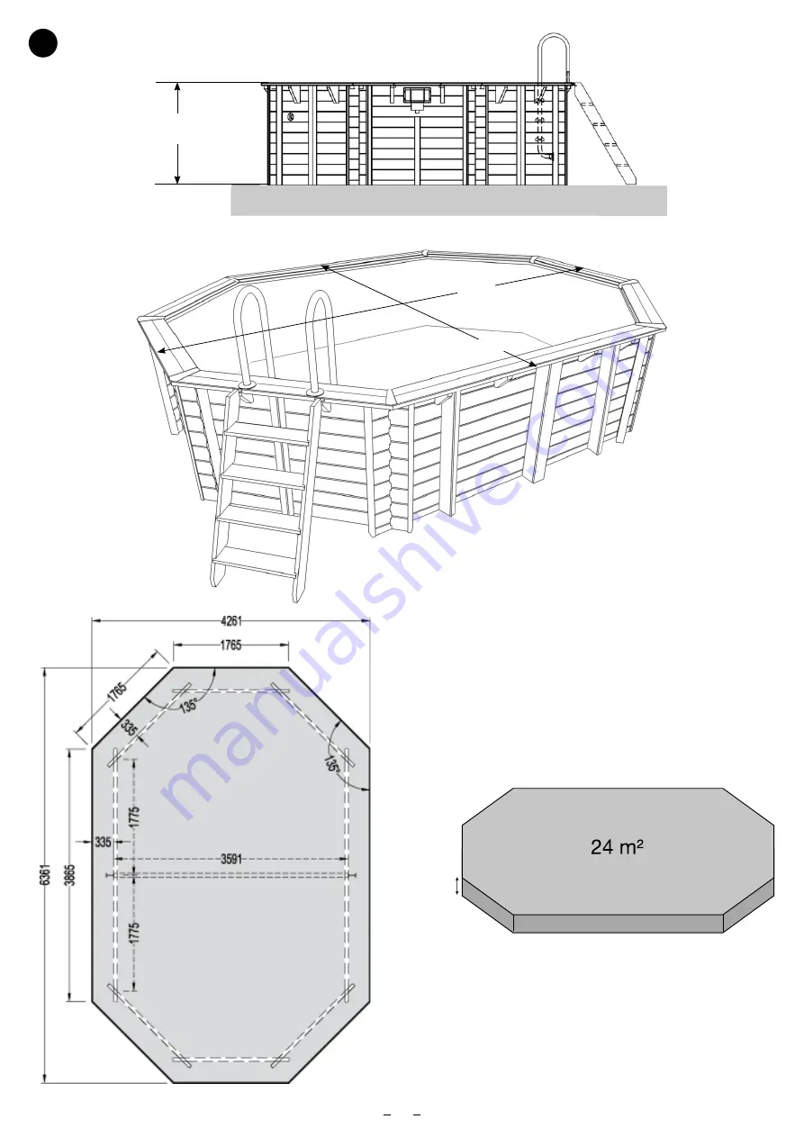 Outside Living Industries ubbink Ocea 400x610 - H130 cm Note Of Assembly Download Page 30