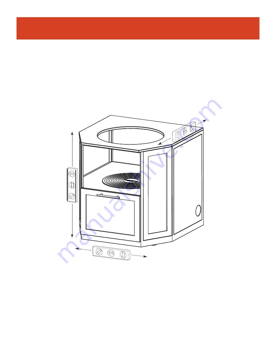 Outsider KAMADO FHTA80107 Assembly Instructions Manual Download Page 4