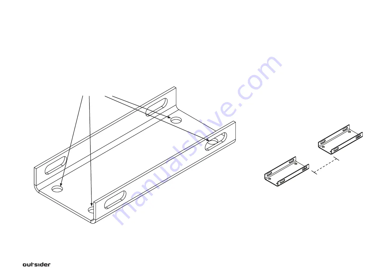 Outsider PLATEAU SEAT 1250 Mounting Manual Download Page 4