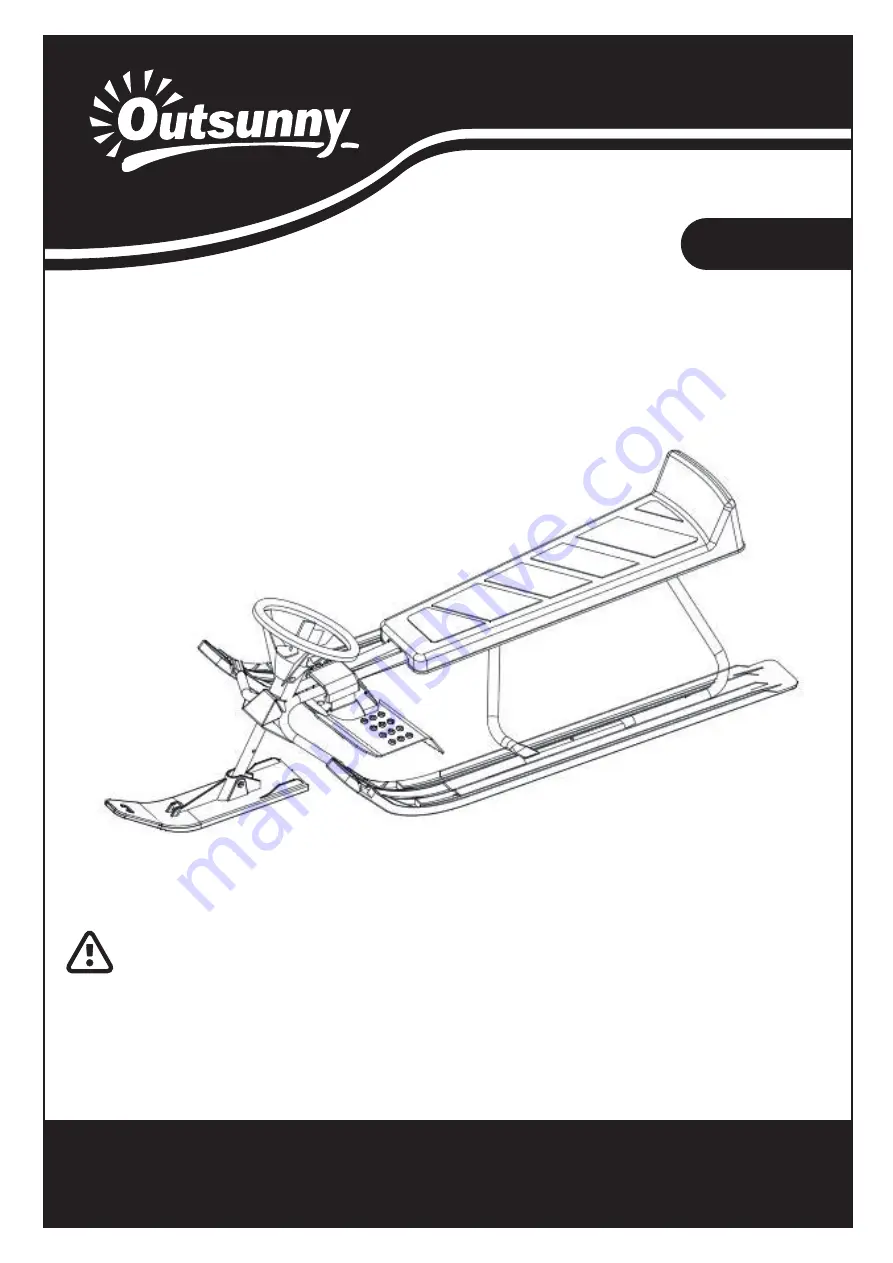 Outsunny 371-039 User Manual Download Page 1