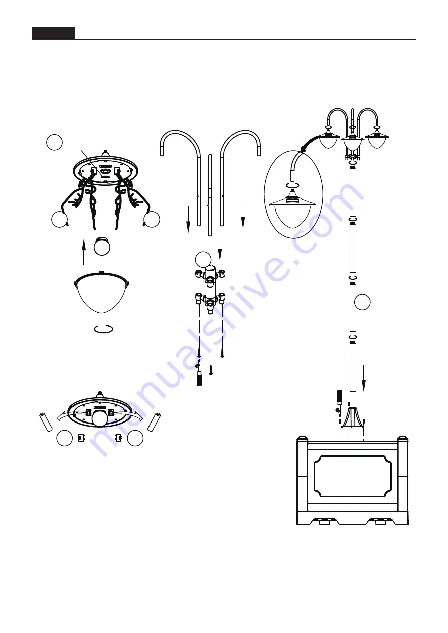 Outsunny 842-135 Assembly Instruction Manual Download Page 6