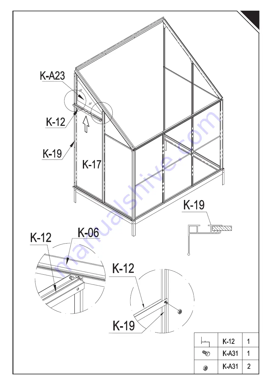 Outsunny 845-391V01 Assembly And Instruction Manual Download Page 26