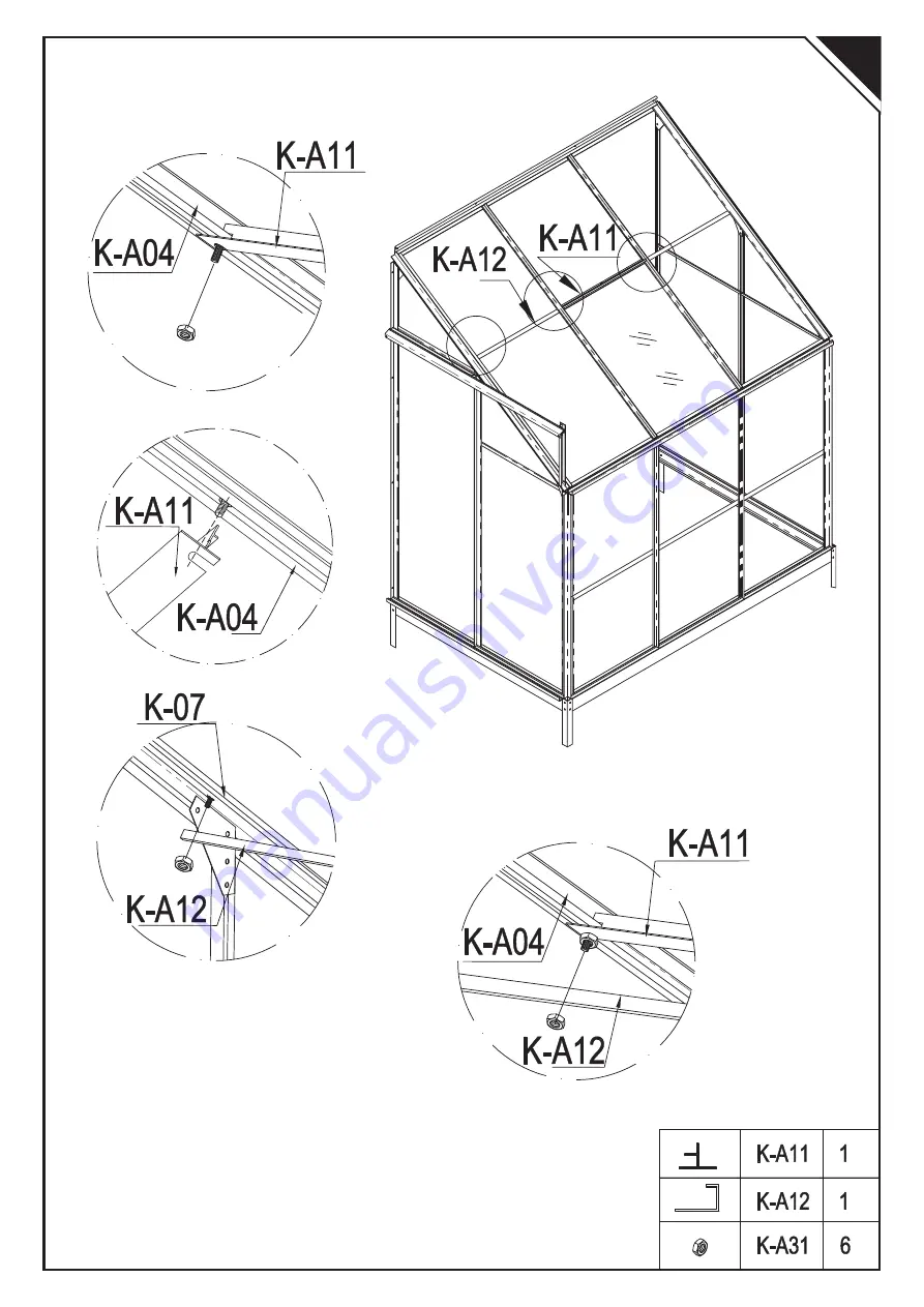 Outsunny 845-391V01 Скачать руководство пользователя страница 30