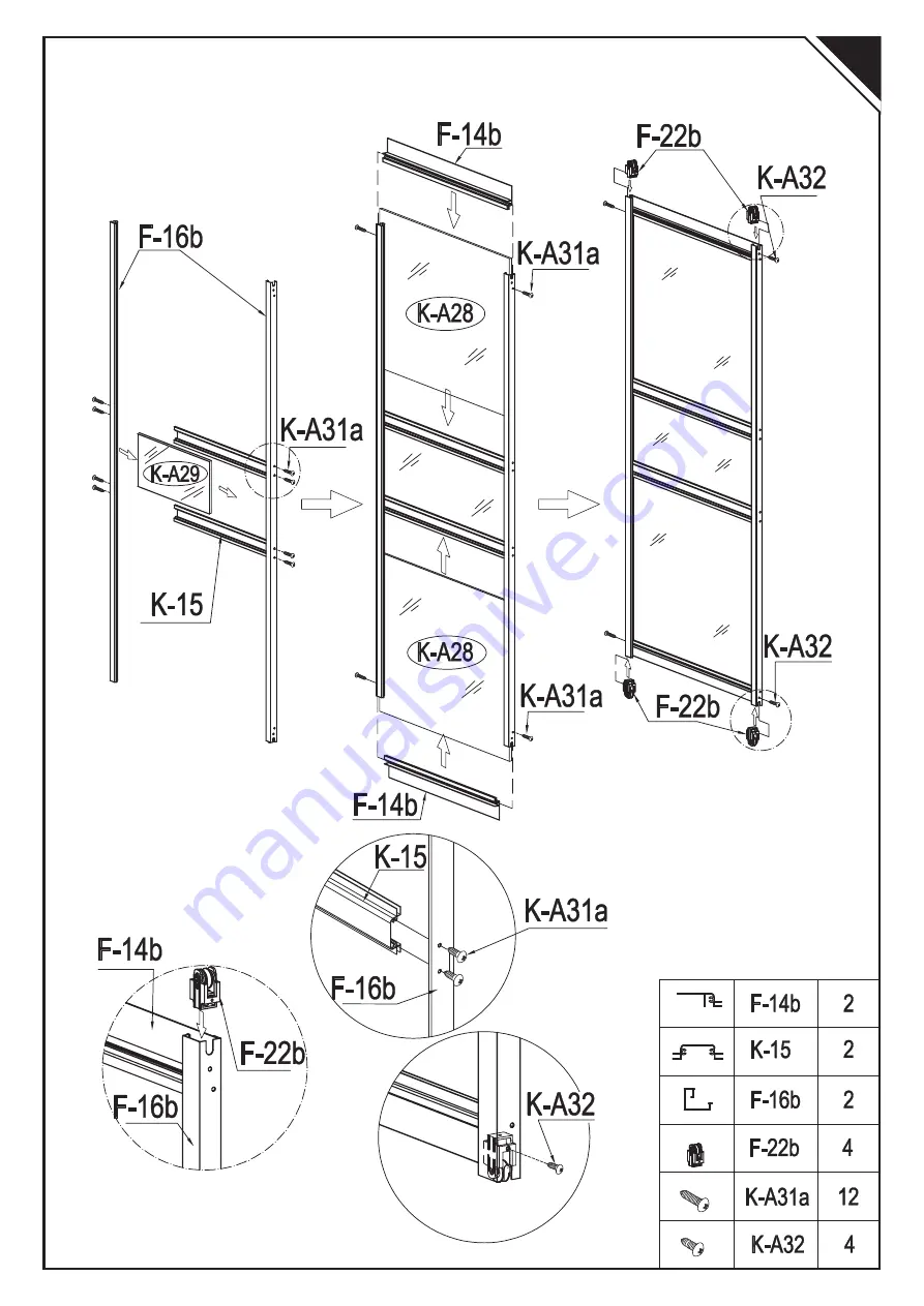 Outsunny 845-391V01 Скачать руководство пользователя страница 32