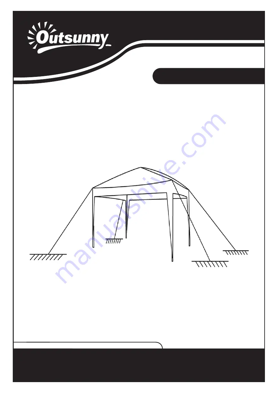 Outsunny 84C-231 Скачать руководство пользователя страница 1