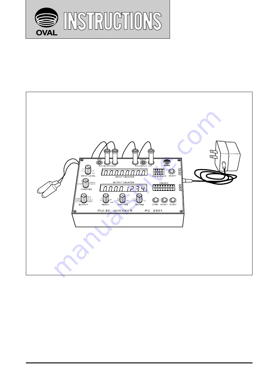 Oval PC2201 Скачать руководство пользователя страница 1