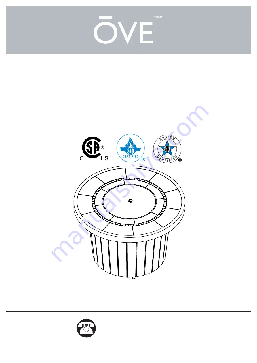 OVE G3R514S Owner'S Manual Download Page 1