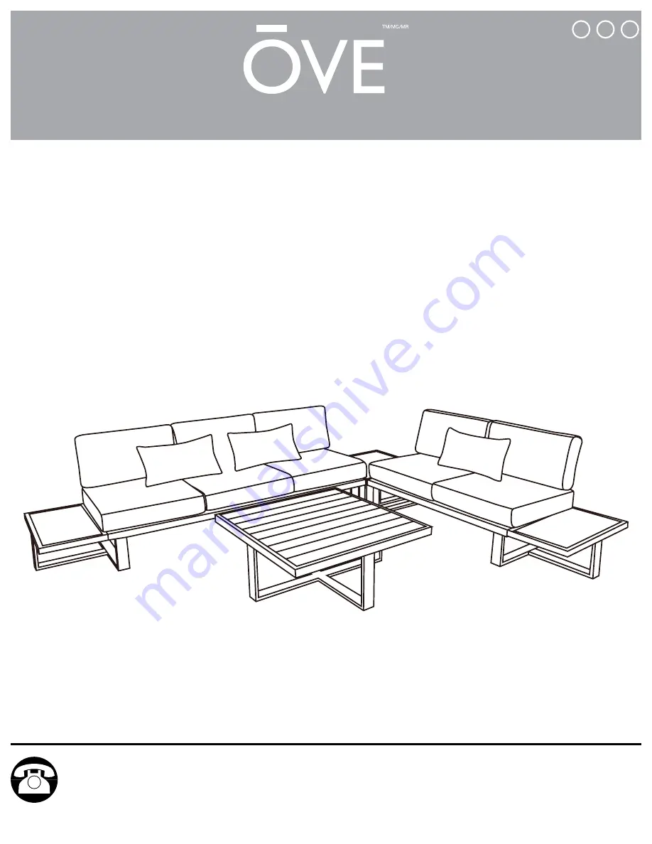 OVE Platform II 15PKD-PLAT02-000GL Assembly Instructions Manual Download Page 1