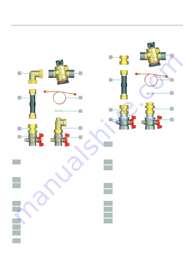 oventrop Hydromat DP DN 20 Operating Instructions Manual Download Page 32