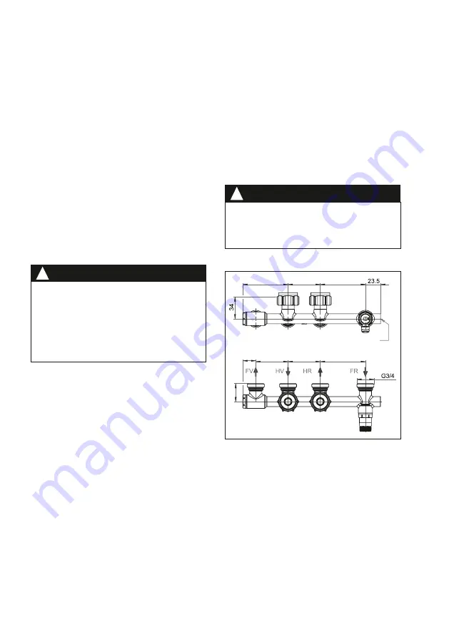 oventrop Multiblock T-RTL Installation And Operating Instructions Manual Download Page 8