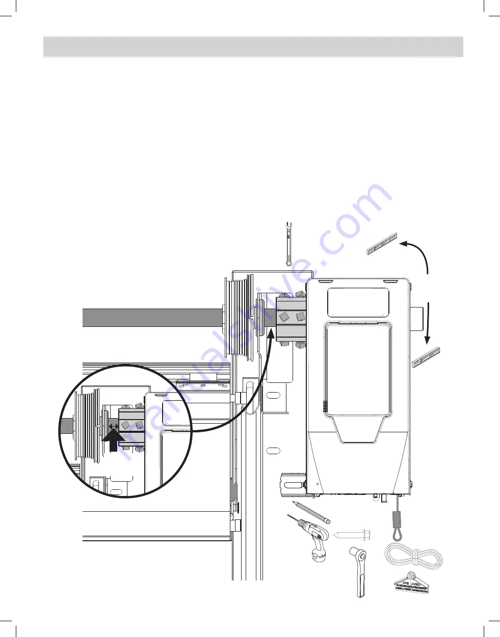 Overhead door INFINITY 2000 Installation, Programming, Operating Manual Download Page 11