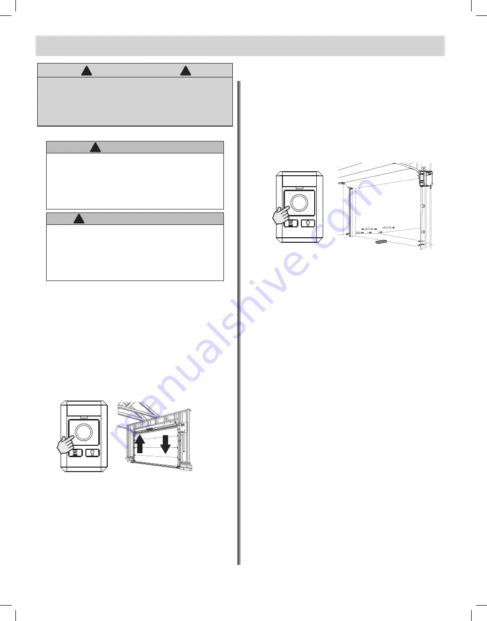 Overhead door INFINITY 2000 Скачать руководство пользователя страница 22