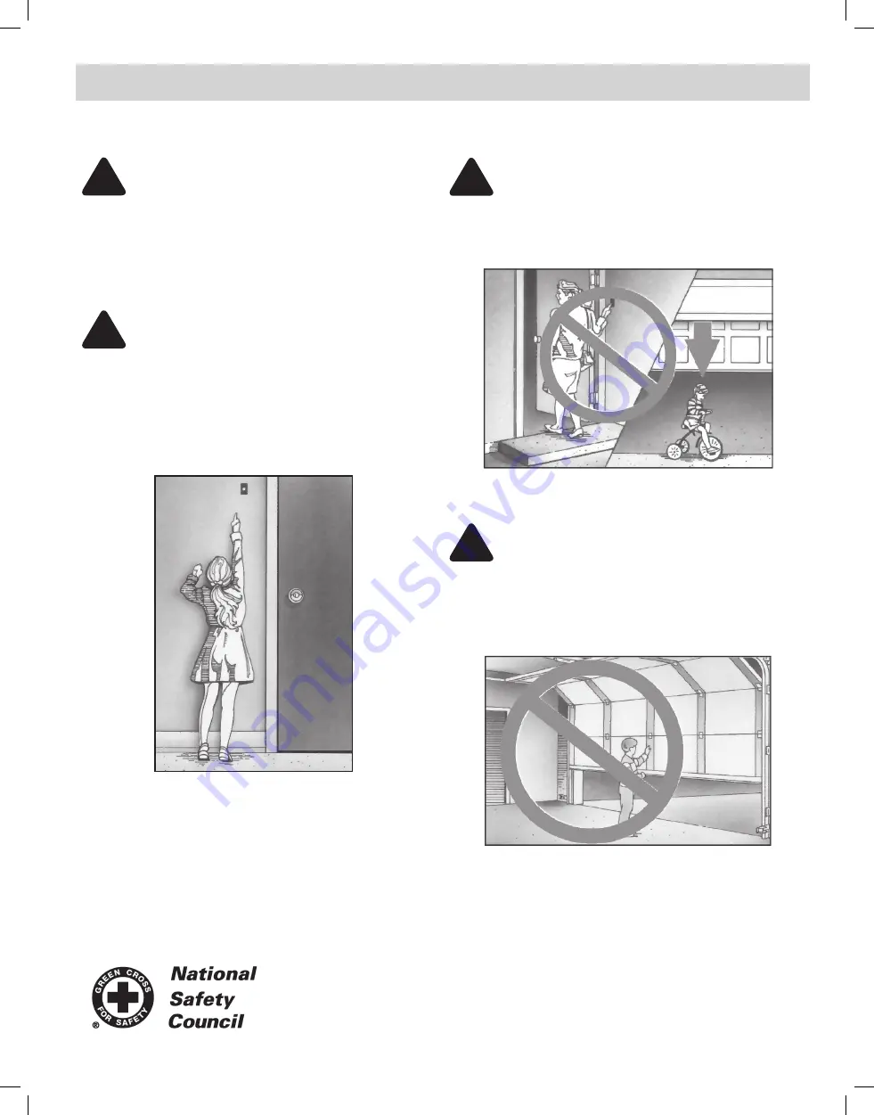 Overhead door INFINITY 2000 Installation, Programming, Operating Manual Download Page 43