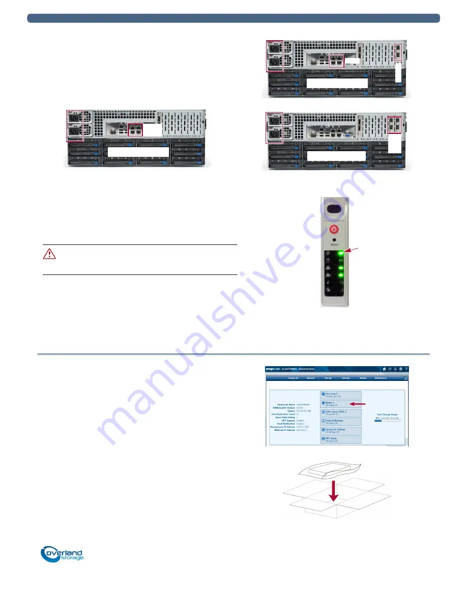 Overland Storage SnapScale X4 Node Скачать руководство пользователя страница 5