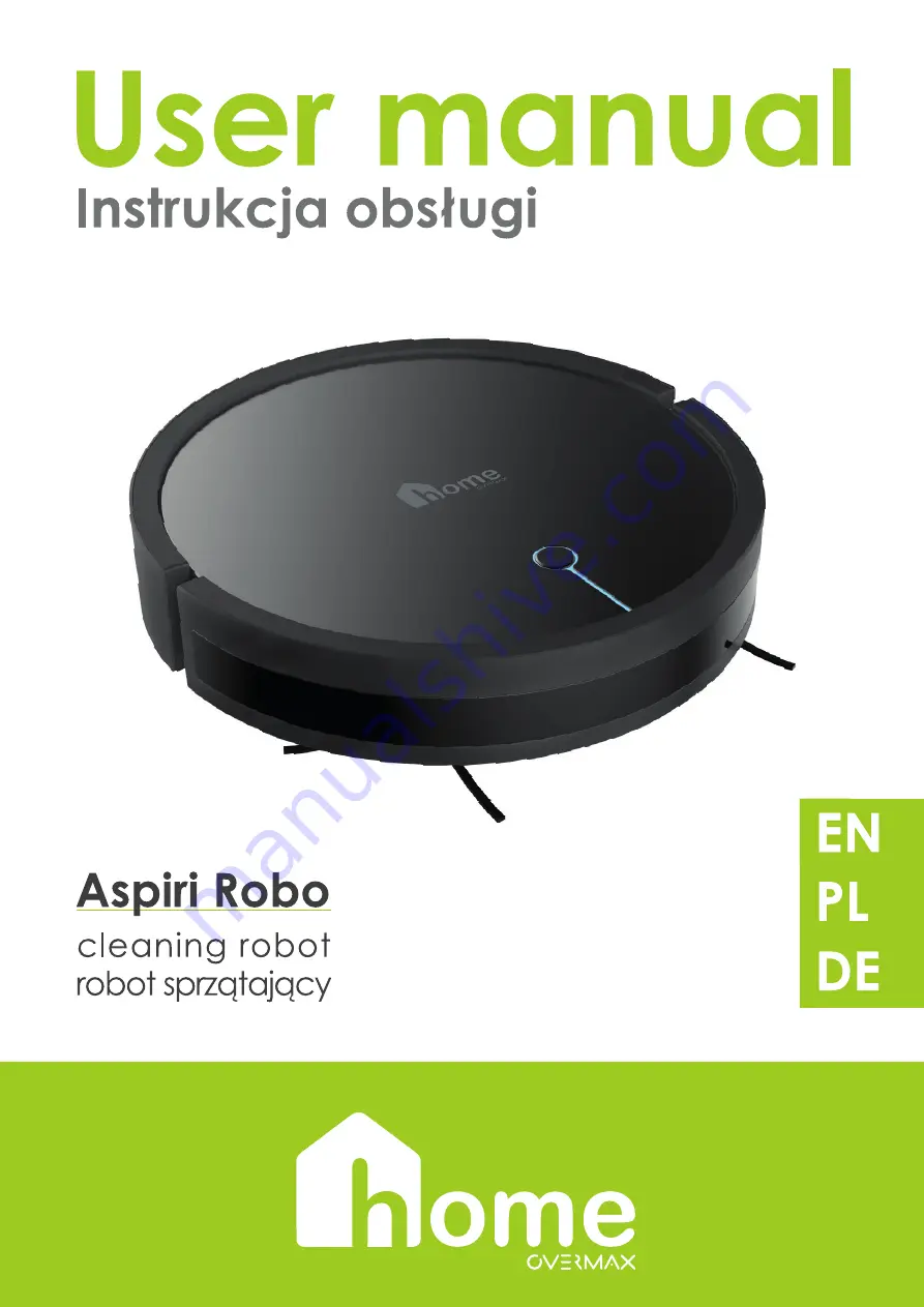 Overmax Home Aspiri Robo Скачать руководство пользователя страница 1