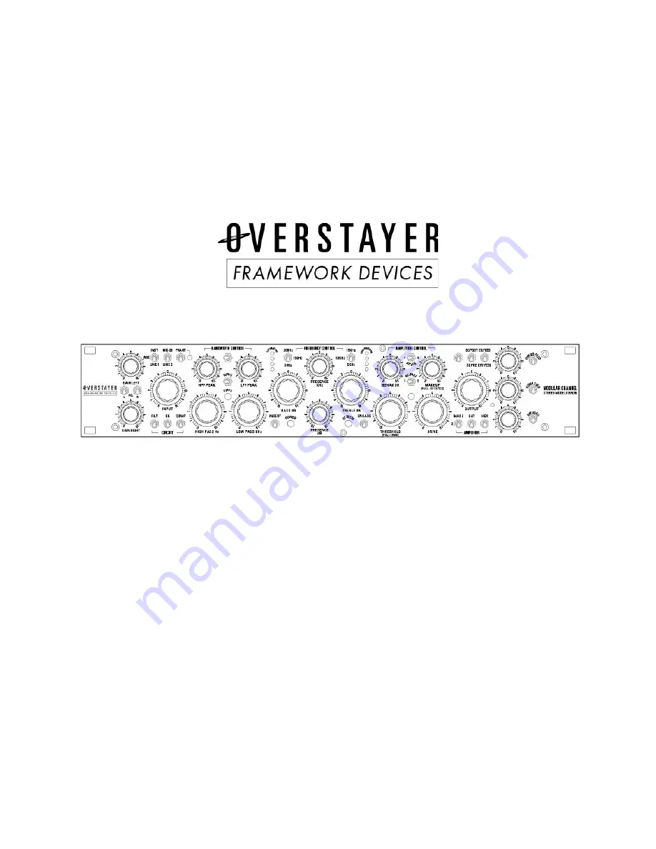 Overstayer 8755DM Getting Started Download Page 1