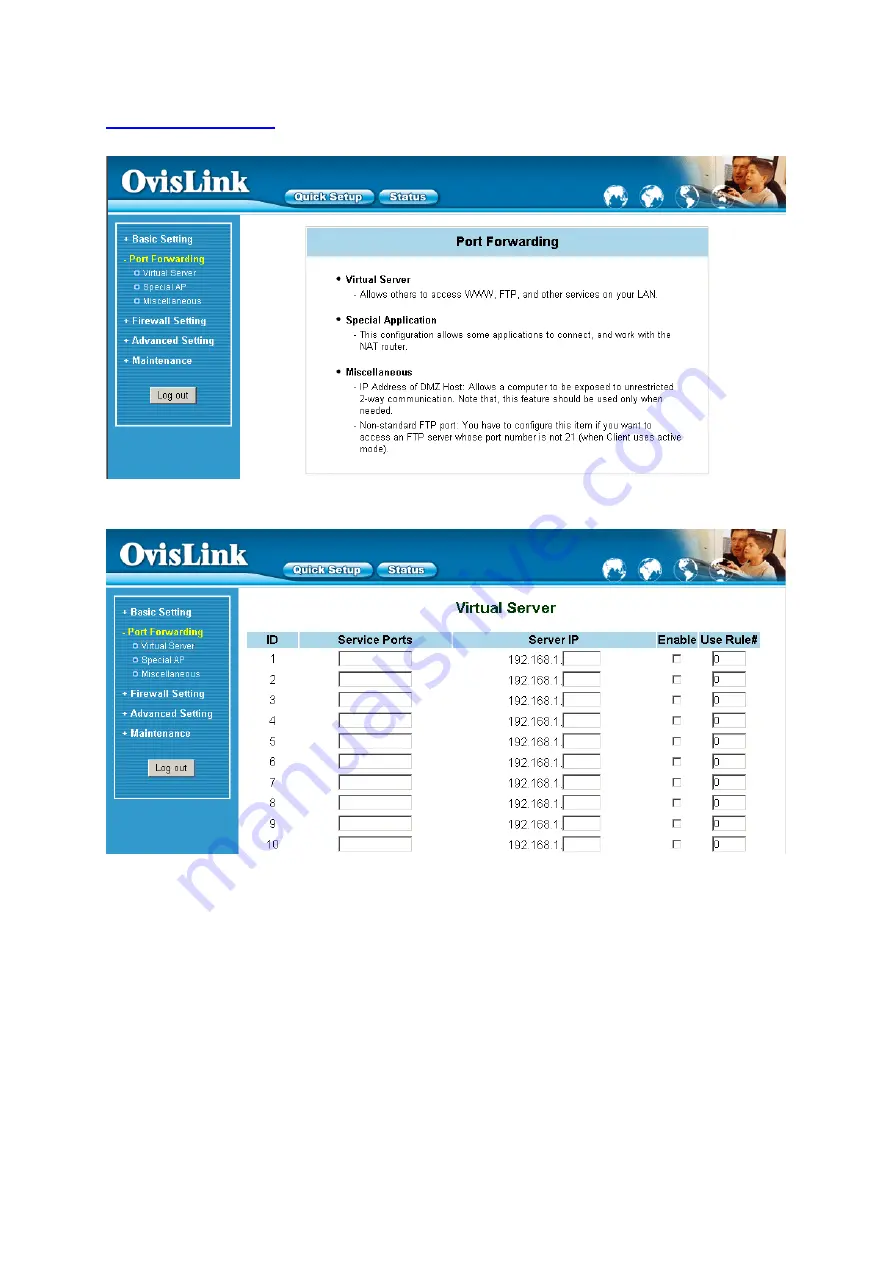 Ovislink AirLive WL-1000UR User Manual Download Page 26