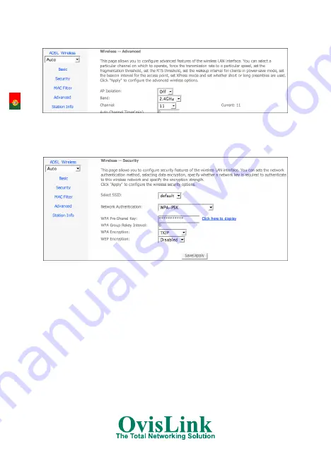 Ovislink EVO-DSL SERIES Quick Installation Manual Download Page 36