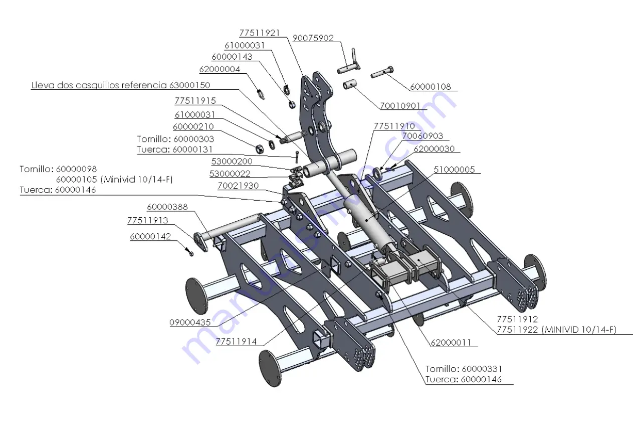 Ovlac MINIVID Operating Instrucions And Spare Parts Download Page 17