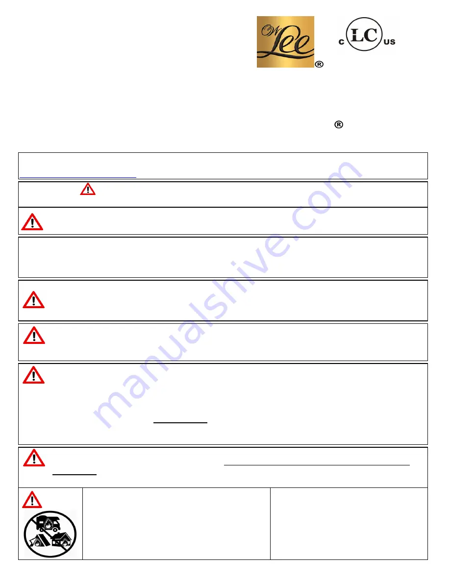 OW Lee 5110-2442C Скачать руководство пользователя страница 15