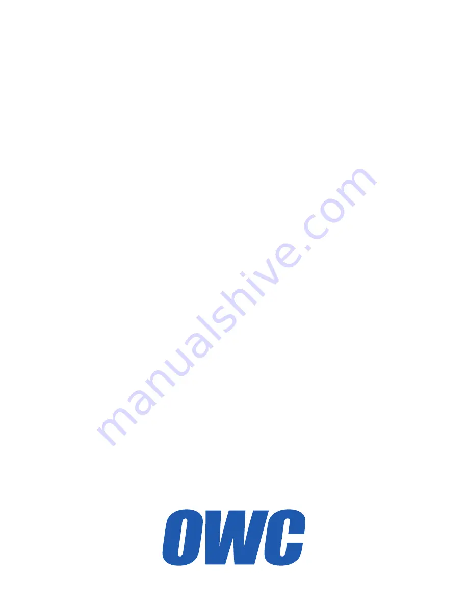 OWC Jupiter Callisto Quick Start Manual Download Page 30