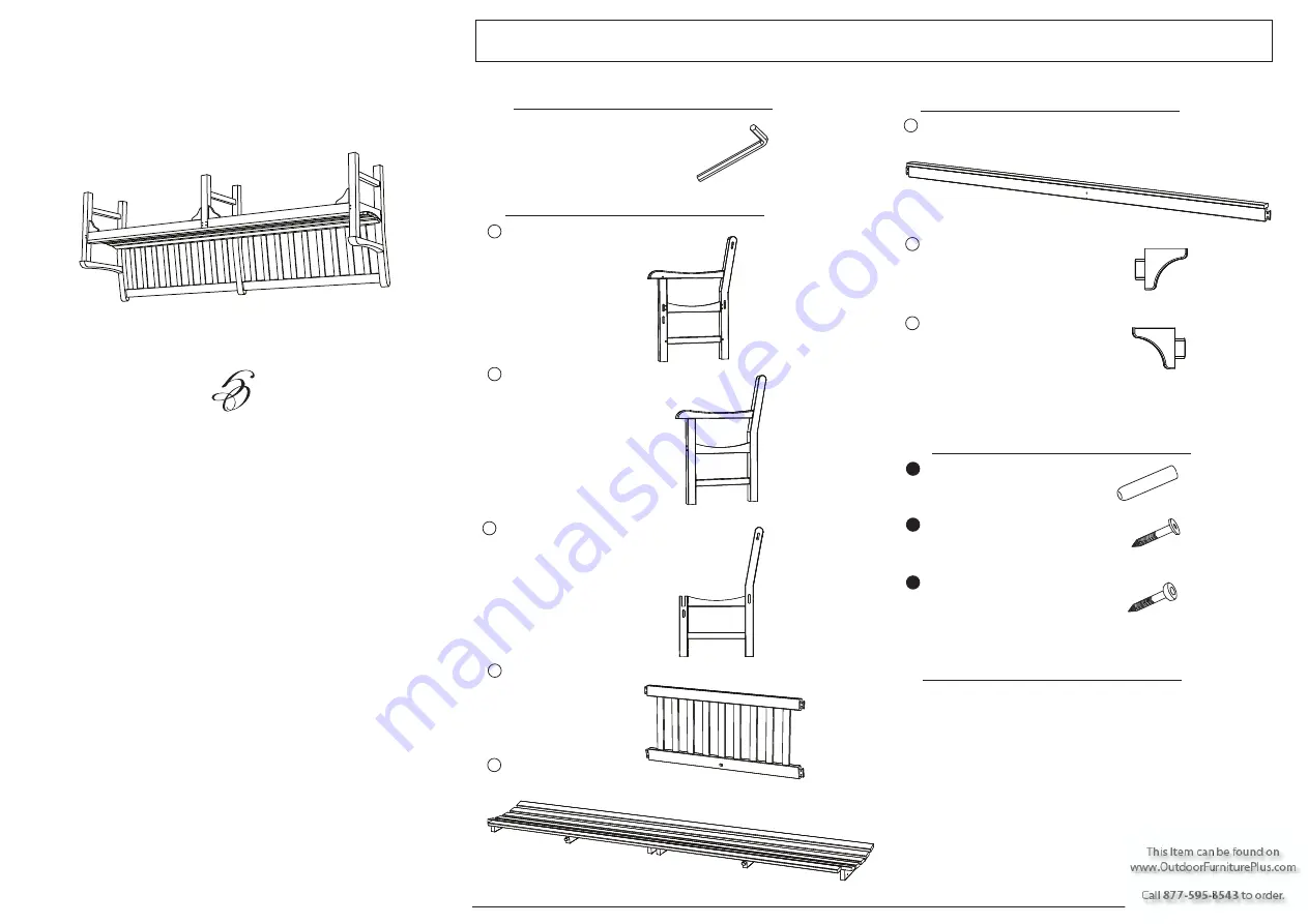 Oxford Garden ESSEX EX96 Скачать руководство пользователя страница 1