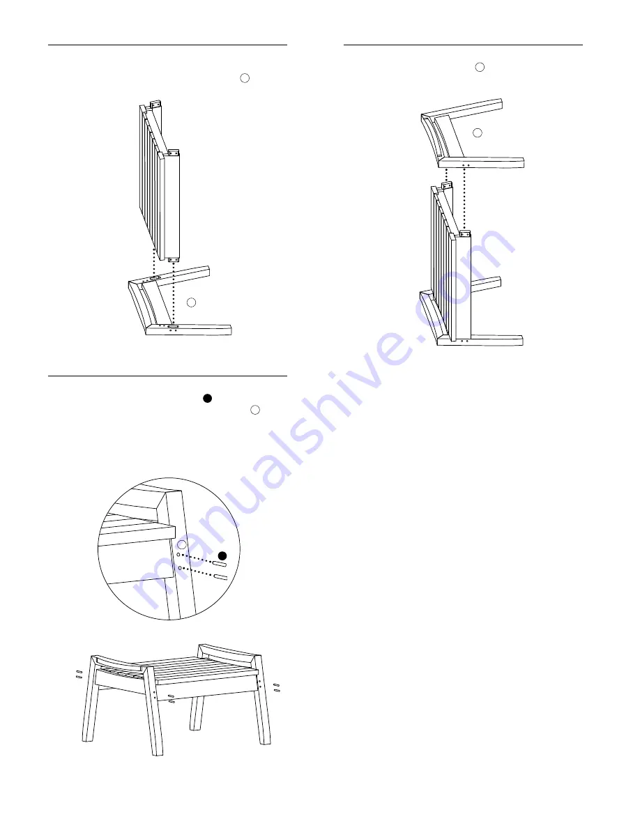 Oxford Garden SIENA OTTOMAN - SOTT Assembly Instructions Download Page 2