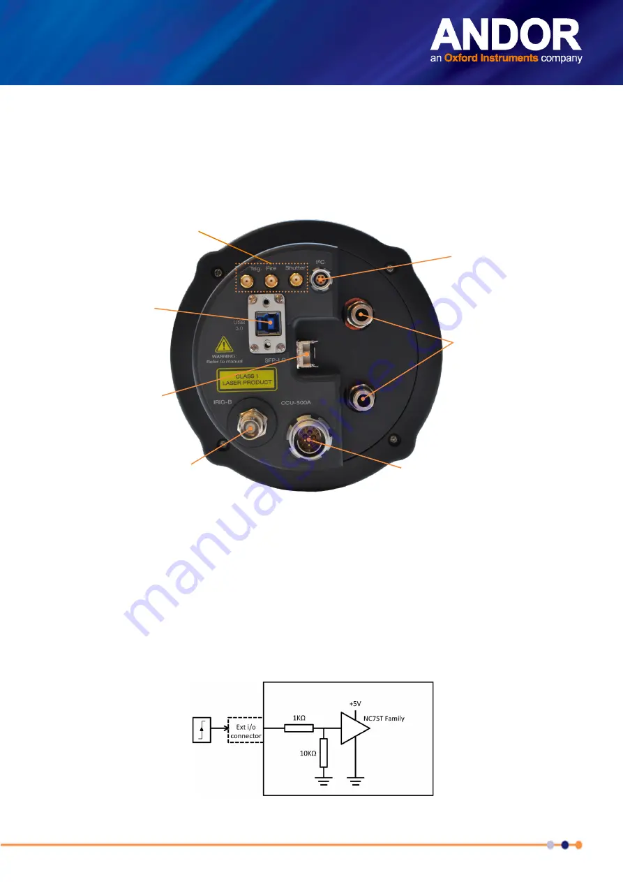 Oxford Instruments ANDOR iKon-XL 230 Hardware Manual Download Page 16