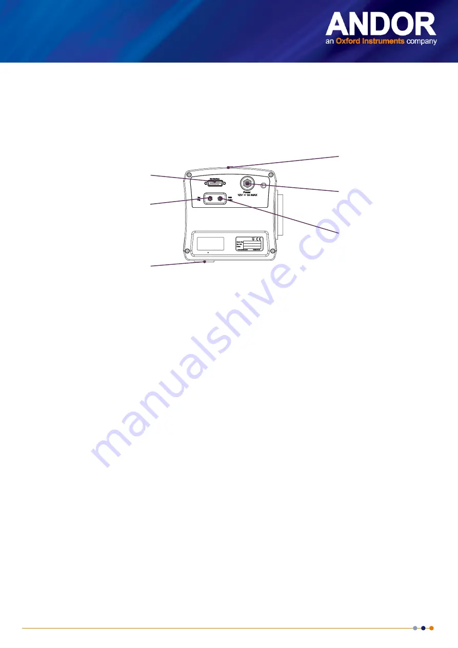 Oxford Instruments ANDOR Mosaic3 Hardware Manual Download Page 39