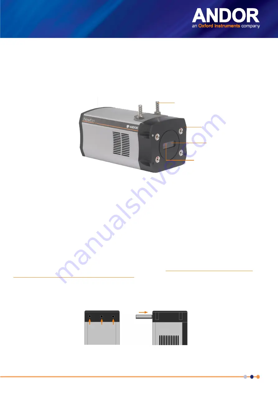 Oxford Instruments ANDOR Newton CCD Hardware Manual Download Page 15