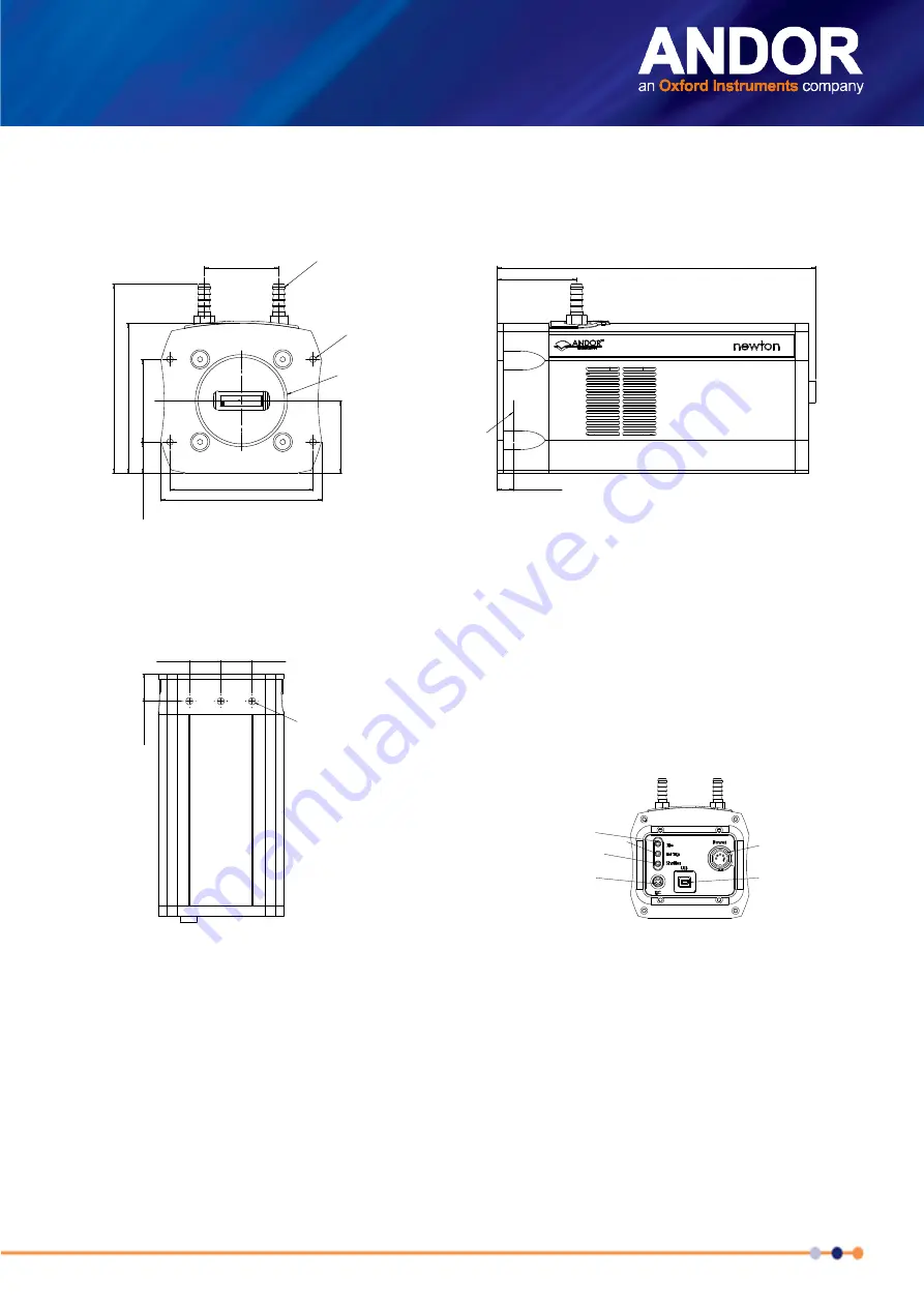 Oxford Instruments ANDOR Newton CCD Hardware Manual Download Page 39