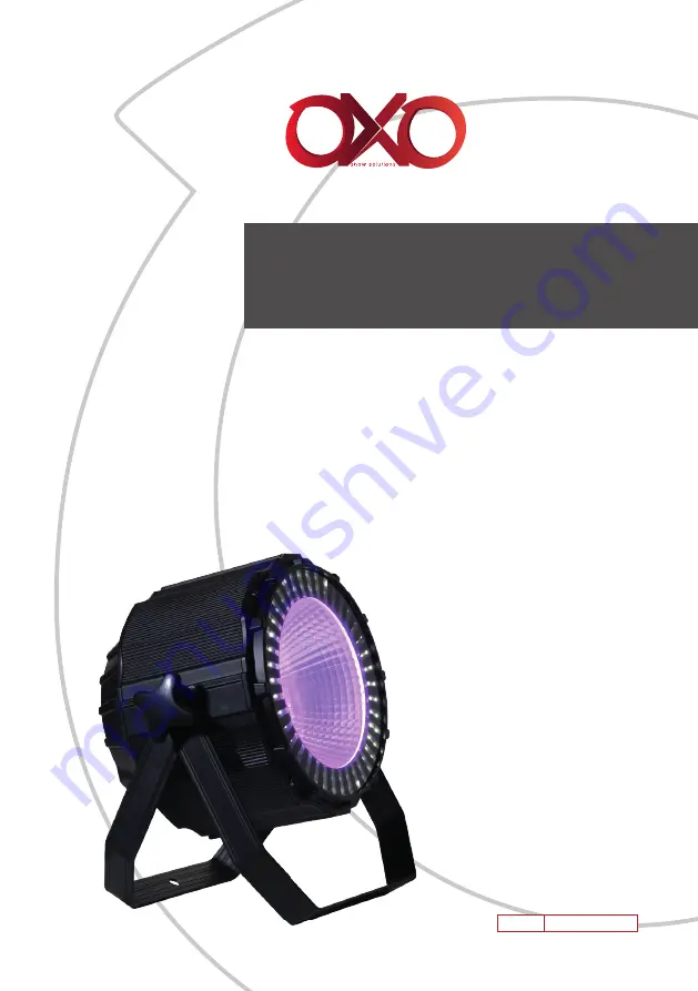 OXO COLORBEAM 150 BFX Instruction Manual Download Page 1